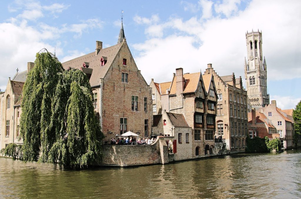 Belgické mesto Bruggy – významné hospodárske centrum Európy