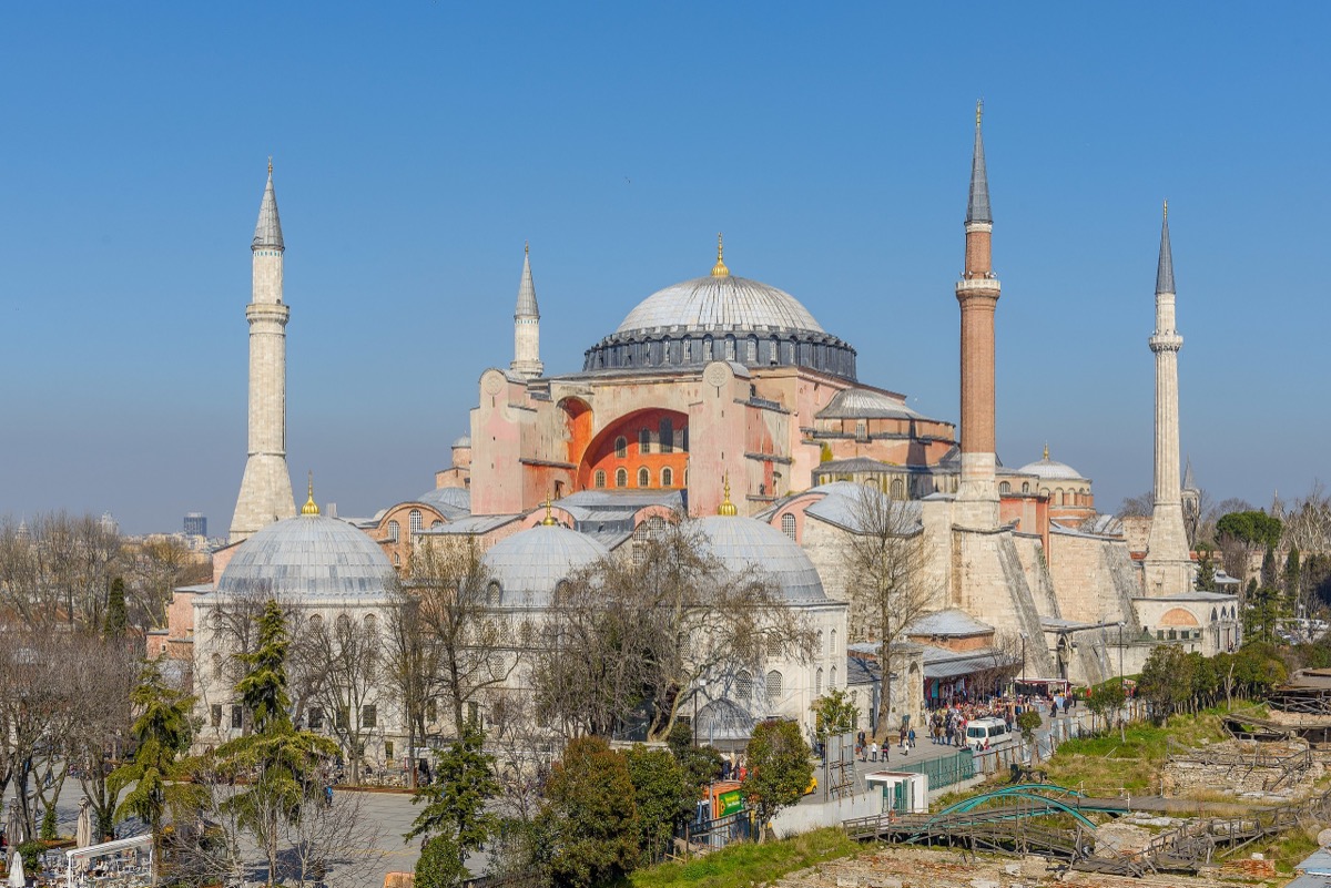 Stavba Hagia Sofia ako trendsetter