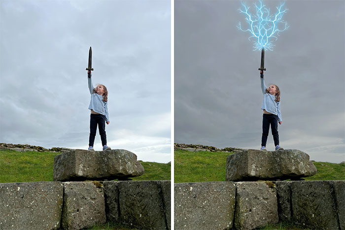 Photoshopové úpravy