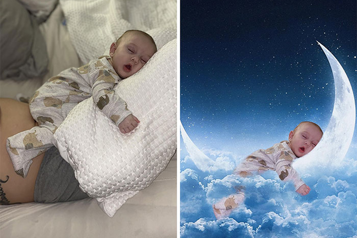 Photoshopové úpravy